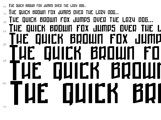Winter in Gotham font waterfall